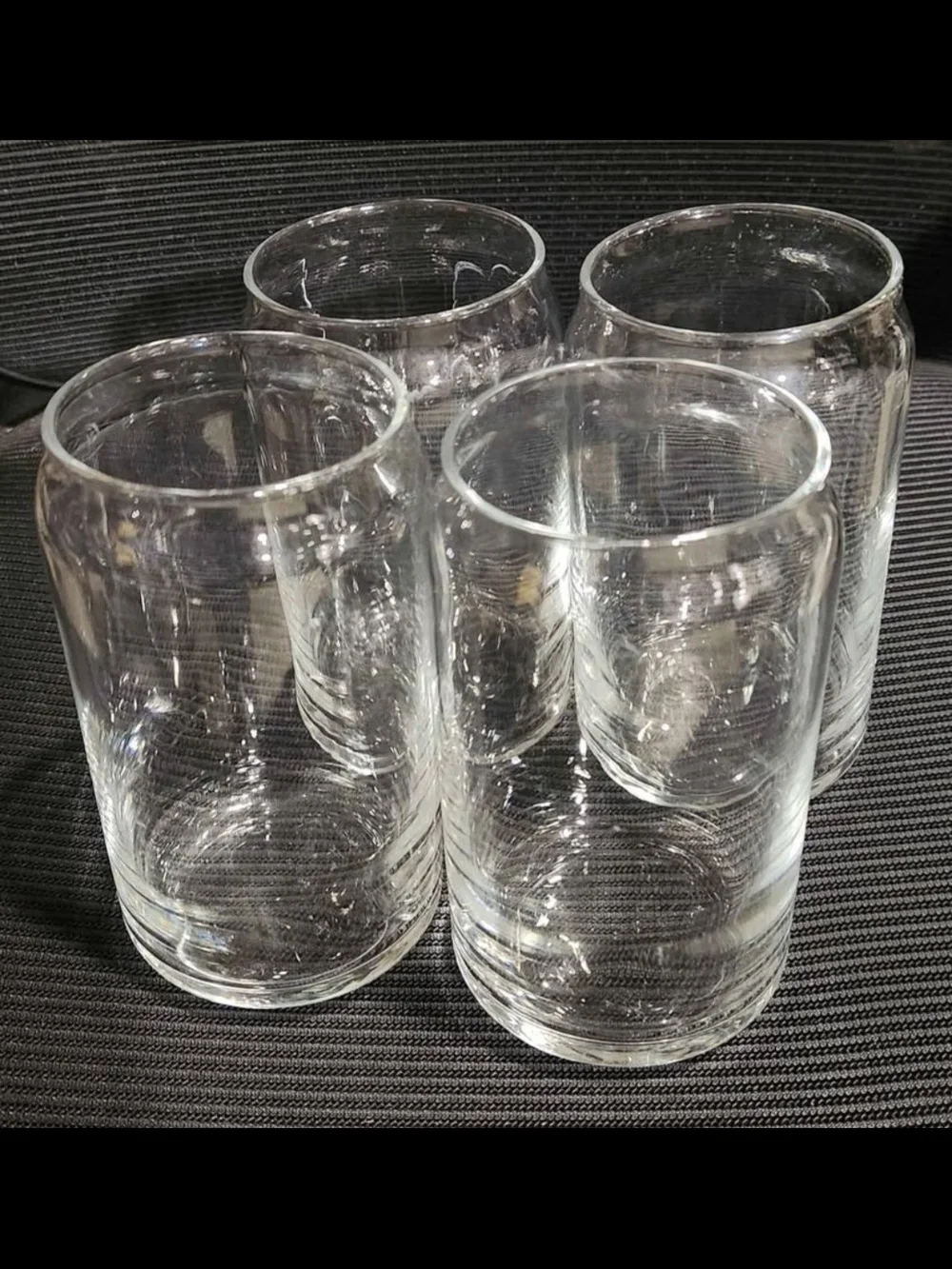 Craft Brew 16 oz Tall Boy Can Glass-4 pcs